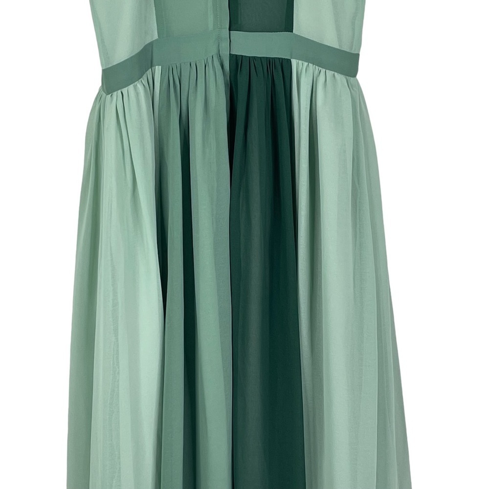 ModCloth Dress XS Wicked Elphaba Hi Low Maxi Flowy Whimsical Fairycore Ren Faire - Picture 7 of 10